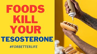 12 FOODS THAT KILL YOUR TESTOSTERONE YOU MUST AVOID   12 FOODS THAT LOWER YOUR TESTOSTERONE [upl. by Vine151]