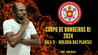 cbmerj bombeiros Aula 11  Biologia das plantas [upl. by Eessac893]