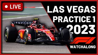 F1 Live  Las Vegas GP Free Practice 1 Watchalong  Live timings [upl. by Loux981]