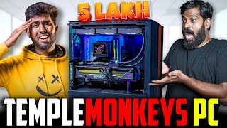 Rs500000 PC With TempleMonkeys  PC Doc Vs Vijay Varadharaj 🥊  Fun PC Build 😂🤣 [upl. by Brok922]