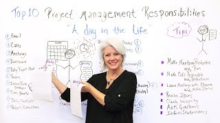 Top 10 Project Management Responsibilities  Project Management Training [upl. by Dukey107]