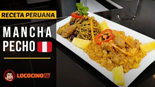 Mancha Pecho sopa seca y carapulcra receta original  Lococino Tv [upl. by Yelrebmyk114]