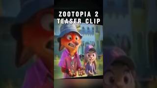 ZOOTOPIA 2  Teaser Clip  D23 Expo 2024 🐾 [upl. by Roth]