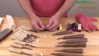 Basic Hand Carving Tools Explained [upl. by Perrins239]