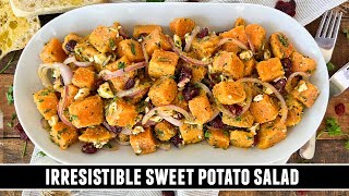 HEALTHY Sweet Potato Salad to Fill you with GOODNESS [upl. by Rochemont86]