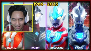 Video Request 72  All Ultraman AppearancesHenshin REACTION 2023 [upl. by Nate]