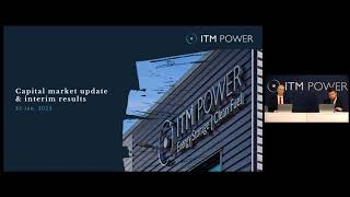 ITM POWER PLC  Interim Results Investor Presentation [upl. by Shelley]