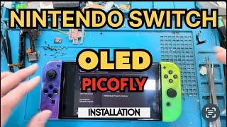 Nintendo Switch OLED Jailbreak Picofly Installation 1701Nintendo switch Jailbreak ModHack2024 [upl. by Natanoj]