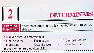 Determiners  All exercises 1 to 35 Solved  Class 11 and 12  English Grammar  PSEB English [upl. by Mayman]