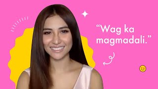 Sanya Lopez Gives Advice To Her Fellow NBSB No Boyfriend Since Birth Girls [upl. by Esilegna]