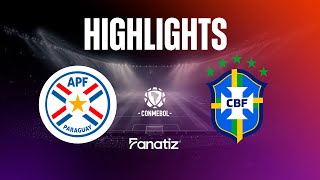 Paraguay vs Brazil 10  Highlights  World Cup Qualifiers 2026 [upl. by Jagir]