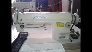 JONTEX JT 8500H tiempo de la plana maquina de coser sewing machine [upl. by Ultun]