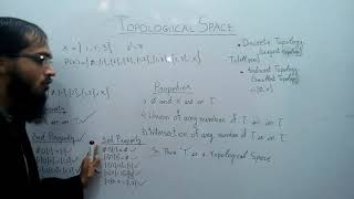 Topology or Topological Space in Hindi or Urdu [upl. by Ssepmet]