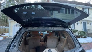 20082013 Toyota Highlander Glass Lift Strut Replacement [upl. by Osmen27]