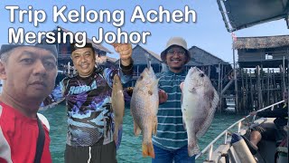 Memancing di Kelong Acheh Resort Mersing Johor  kena serang dengan …… [upl. by Dnalor]