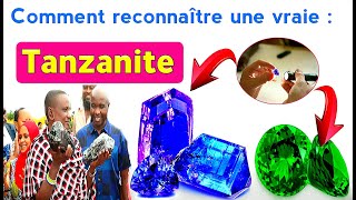 Comment reconnaître une vraie Tanzanite [upl. by Annice]