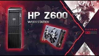 HP Z600 WORKSTATION [upl. by Eenhpad]