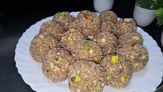 Sardi sar dard kamar dard jodon ke dard ke liye Winter special Gond DryFruits ke laddu😋👌👍 [upl. by Dimitry]