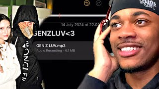 HD Reacts To Central Cee  Gen Z Luv audio [upl. by Cleopatra832]