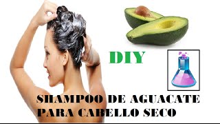 Como hacer shampoo de aguacate para cabello seco producto para negocio PHF [upl. by Einotna]