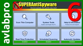 SUPER AntiSpyware 6 scan and fix [upl. by Dippold574]