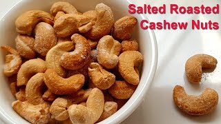 Salted Roasted Cashew Nuts 1 min video  OvalShelf shorts [upl. by Enitsed969]