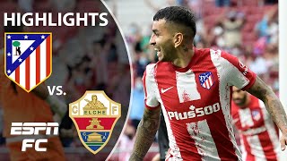 Angel Correa continues hot start to season in Atletico Madrid win  LaLiga Highlights  ESPN FC [upl. by Nagem]