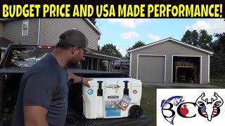 is this lifetime 55 quart wheeled cooler the best budget cooler  bco review [upl. by Amehsyt458]