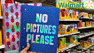 WALMART BACK TO SCHOOL SUPPLIES EVERYTHING IS OUT WALK THROUGH JULY 2018 [upl. by Wehtam912]