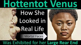 How the quotHOTTENTOT VENUSquot Looked in Real Life  Sarah Baartman Mortal Faces [upl. by Daigle46]