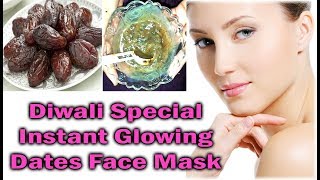 Permanent Skin Whitening with DATES Face Pack  100  Natural  100  Effective [upl. by Chalmers472]