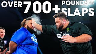 Super Heavyweights Land Massive Slaps  Power Slap 6 Danie Van Heerden vs Makini Manu  FULL MATCH [upl. by Josey614]