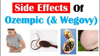 Ozempic amp Wegovy Side Effects  How They Work What They Do And Why They Cause Issues [upl. by Dnesnwot882]