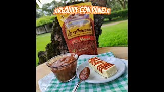 Arequipe casero con Panela [upl. by Hosea405]