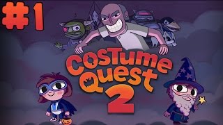 Costume Quest 2  Walkthrough  Part 1 PC HD [upl. by Ayotal]