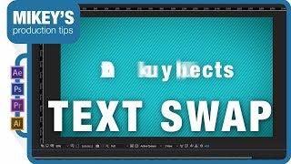 After Effects Text Swapper tutorial [upl. by Dailey]