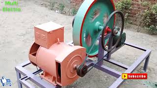 how to make 17kw free energy generator from 3hp motor and 17kw alternator with full rpm calculation [upl. by Spatola246]