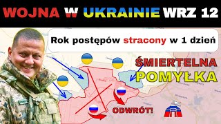 12 WRZ FRONT PĘKŁ Gdy Rosjanie Zabili POŁOWĘ ODDZIAŁU W BRATOBÓJCZYM OGNIU  Wojna w Ukrainie [upl. by Leicester]