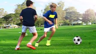 TOP 3  Easy Football Skills for Kids amp Beginner Winger  Tutorial [upl. by Glynnis]