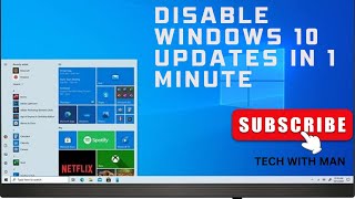 How to DisableEnable Windows Updates in Windows 1011 [upl. by Inig]