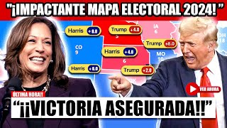 ¡¡VICTORIA ASEGURADA quot¡Impactante Mapa Electoral 2024 – ¡EN TODOS LOS 50 ESTADOS [upl. by Eidac583]