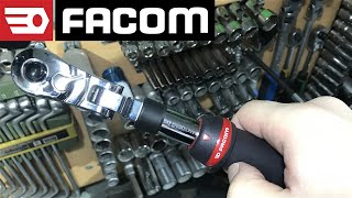 Facom 38 Drive Extendable Flex Head Ratchet JXL171 [upl. by Notsuh]