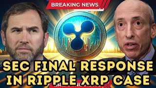 SEC files final response in Ripple XRP case [upl. by Antipas]