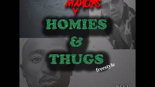 This is how you rap  RayManors freestyle Scarface x Master P x 2Pac quotHomies amp Thugsquot [upl. by Aciras]