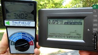 Best EMF meters Part 1113 RFR 1  169 MHz Paging  and TETRA [upl. by Pinto118]