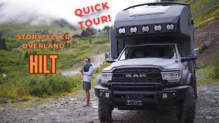 Quick Tour of the Ultimate Expedition Overlanding Rig with Mathers on the Map The Storyteller Hilt [upl. by Amitarp]