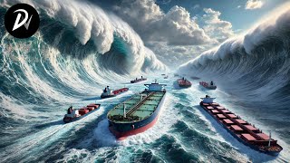 Ships Caught in Monster Waves [upl. by Erot380]