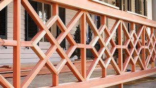 The Modern Front Porch Railing Design and Tips  Building a Better South Ep 26 [upl. by Enisaj]