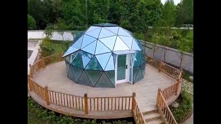 Ultraluxury Glass Igloo Dome Tent  Glamping Dome Tent  Modern Glamping Tent [upl. by Lanos]