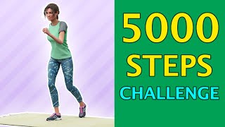 5000 Steps Challenge  Walk At Home [upl. by Dorolisa]